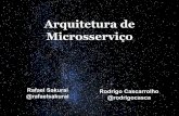 Arquitetura Microsserviços - Semana facet 2015