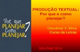Planejamento de texto - SELFAM 2014