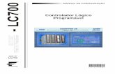Lc700 manual de configuração