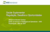 Saúde suplementar tendências regulação_desafios_oportunidades_alfredo cardoso