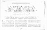 VALENZUELA G., Pedro E. La estructura del conflicto y su resolución.