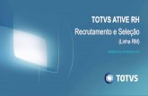 TOTVS ATIVE - RH - Recrutamento e Seleção - RM