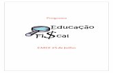 Programa Escolar Educação Fiscal