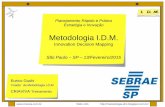 Metodologia I.D.M. - Planejamento Rápido e Prático - Sebrae SP - Tatuapé - Fev 2015