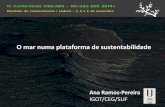Painel IV - A água e a energia: O mar numa plataforma de sustentabilidade - Ana Ramos-Pereira (IGOT/CEG/SLIF, Univ. Lisboa)