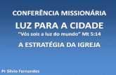 Conferência Missões Urbanas 4º tema