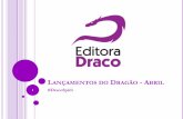 Lançamentos da Editora Draco de abril