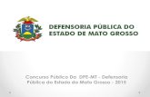 concurso Defensoria Pública do Mato Grosso 2015