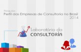 Perfil das empresas de consultoria no Brasil (outubro 2014)