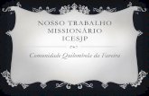 Comunidade quilombola da faveira   missões