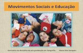 Movimentos sociais e educação