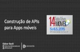 Construção de APIs para apps móveis