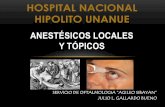 Anestésicos locales y topicos 03 10-14