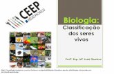 Classificação dos seres vivos_CEEP