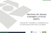 Nucleos de Apoyo Contable y Fiscal (NAF) Educación Tributária y Ciudadania en la valorización del futuro Contador