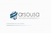 Apresentação Empresarial - Arsousa Tecnologia