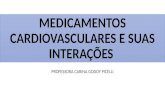Medicamentos cardiovasculares e suas interações parte 3