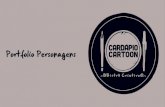Cardapio Cartoon - Portfolio de Personagens