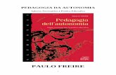 Livro pedagogia da autonomia - Paulo Freire
