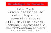 Metodologia da economia 2013   aulas 7-8