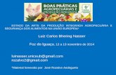 Luiz Carlos Nasser - “Estado Da Arte Da Produção Integrada Agropecuária E Segurança Dos Alimentos Na União Européia” - Boas Práticas Agropecuárias e Produção Integrada