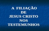 A filiação de jesus