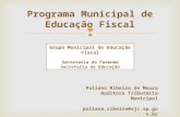 Programa Municipal de Educação Fiscal PMSJC