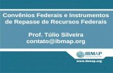IBMAP - Convênios Federais