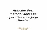 Aplicanções: materialidades no aplicativo n, de Jorge Drexler