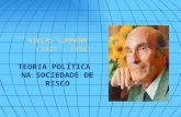 NIKLAS LUHMANN - TEORIA POLÍTICA NA SOCIEDADE DE RISCO
