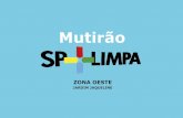 Mutirão SP + Limpa - Jardim Jaqueline
