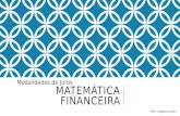 Matemática financeira pronatec   aula 2