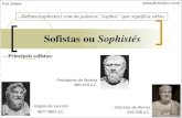 Aula de filosofia antiga, tema: Sofistas