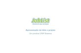 JobList - Apresentação da ideia e projeto