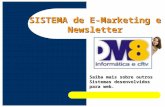 Sistema de E-Marketing e Cadastro de Newsletter.