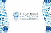 I Fórum Baiano de Negócios Socioambientais - Relatório 2014