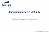 [CEFETMG][LP2] Aula 1 - Introdução ao Java