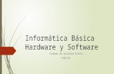 informática básica de hardware y software
