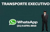 Transporte executivo Peninsula Barra Rj (21) 9.8791-3010