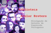 Divulgação de Autores Portugueses e de Expressão Portuguesa - síntese Biblioteca ESAB