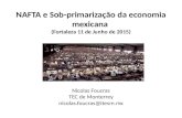 NAFTA e Sob-primarização da economia mexicana