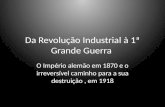 Da revolução industrial à 1ª grande guerra