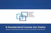 A Insustentável Leveza dos Dados - Privacidade e seus Conceitos Legais no Brasil e no Mundo