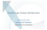 Curriculum David CháVez