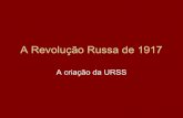 A revolução russa de 1917