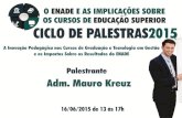 Mauro Kreus -  Ciclo Palestras CFA - Enade