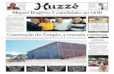 Página 1 do jornal Maçônico Huzzé