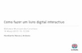 Como fazer um livro interactivo digital