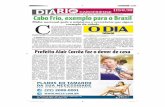 Jornal Diário Cabofriense - minha coluna "Cantinho das Ideias" 6 de maio