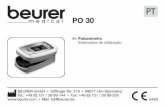 Manual de Instruções do Pulsoxímetro PO 30 da Beurer